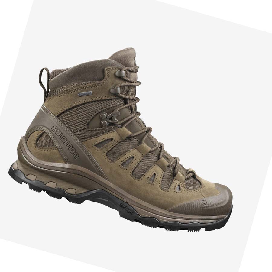 Salomon QUEST 4D GORE-TEX FORCES 2 EN Erkek Bot Kahverengi | TR 3366AHK